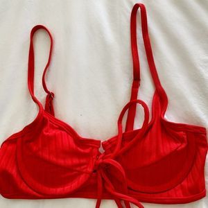 ✧ NWOT✧ RED BIKINI TOP